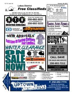 Free Classifieds Free Classifieds Lakes District