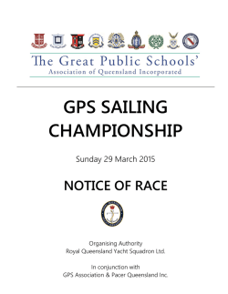 2015 GPS Carnival (Fleet Racing)