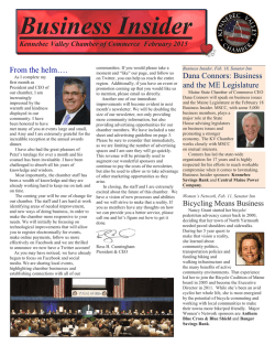 Business Insider - Kennebec Valley Chamber of Commerce