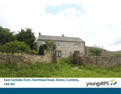 East Cocklake Farm, Nenthead Road, Alston