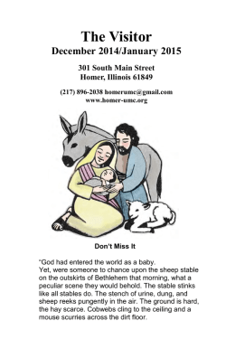 View the Newsletter - Homer United Methodist Church