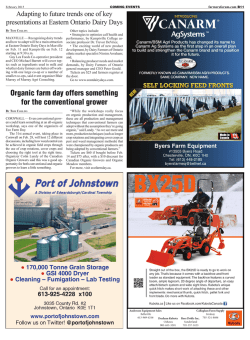 Organic farm day offers something for the conventional grower