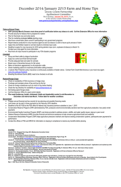 Download farm and home tips for December 2014/January 2015