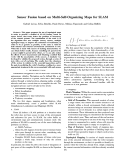 Sensor Fusion based on Multi-Self-Organizing