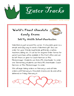 january 2 6 th - Gateway College Preparatory School