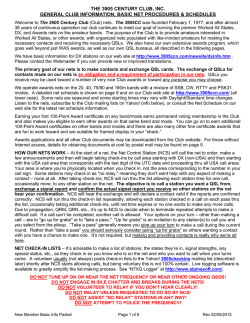 New Member Information Packet (PDF)