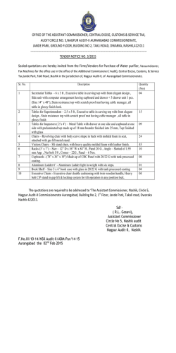 office of the assistant commissioner, central excise, customs