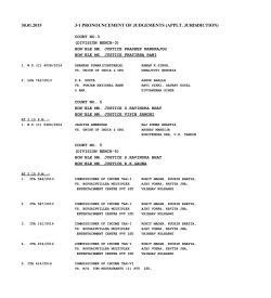 30.01.2015 j-1 pronouncement of judgements