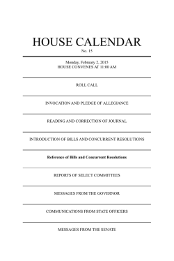 Session 15 - Mon Feb 02 2015