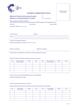 application form