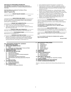 FLONASE (fluticasone propionate) Nasal Spray