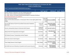 Other Federal Agencies