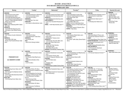 haver analytics database update schedule for us february 2015