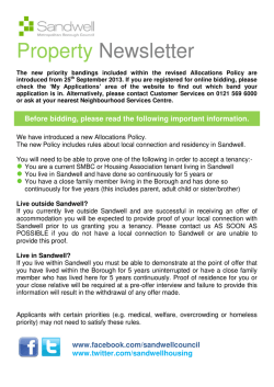 Property Shop Newsletter