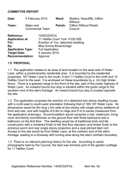 11 Halifax Court, York, YO30 5ZE (14/02333/FUL) PDF 99 KB