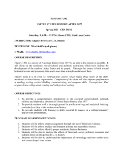 HISTORY 1302 - HCC Learning Web