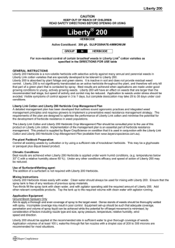 Liberty 200 - Bayer CropScience