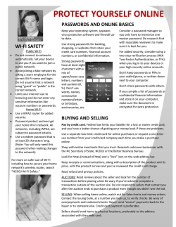 protect yourself online - All Safe Records Management Solutions