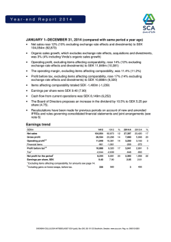 Year-end Report 2014