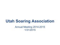 Annual Meeting Presentation