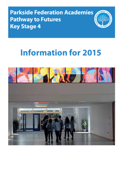 Pathway to Futures 2015