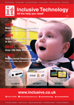 Full Catalogue - Inclusive Technology