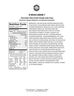 8 09354 60048 7 Chocolate Chip Cookie Dough Cake Pops