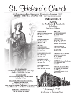 February 1, 2015 - John Patrick Publishing Company