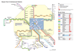 Buses from Cricklewood Station