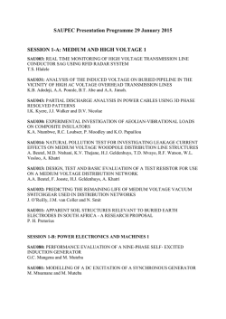 Preliminary Presentation Programme