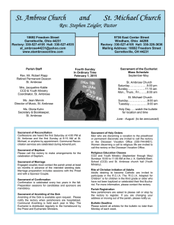 St. Ambrose Church and St. Michael Church