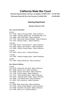 California State Bar Court