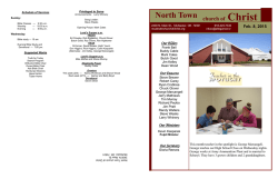North Town church of Christ, McAlester, OK is a