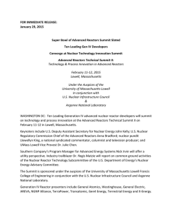 FOR IMMEDIATE RELEASE: January 29, 2015 Super Bowl o