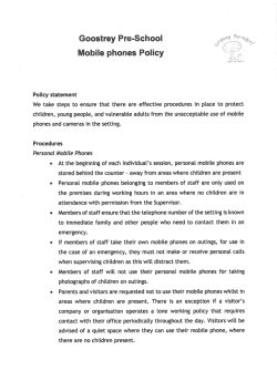 View/download document (84KB) - Goostrey Pre