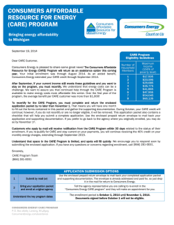 (care) program - The Heat and Warmth Fund