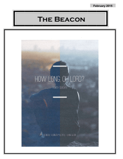 The Beacon - Benson Memorial United Methodist Church