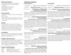 Learn More - South Dakota Counseling Association