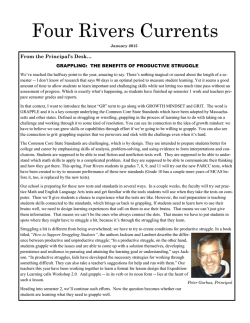 November - December 2014 - Four Rivers Charter Public School