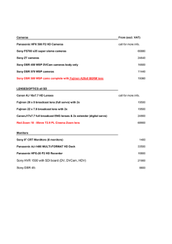 Sony DSR 45 - Puma Video