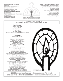 4625 Springfield Avenue + Philadelphia, PA 19143