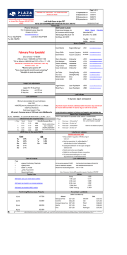 February Price Specials!