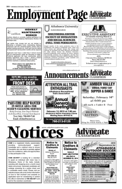 here - Athabasca Advocate