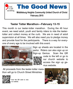 The Good News - Middleburg Heights Community Church United