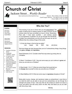 Jackson Street church of Christ