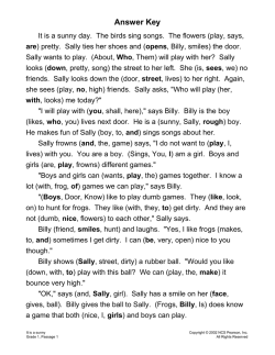 Answer Key - AIMSweb