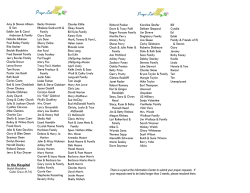 WEBSITE 2-1-15 Weekly Prayer List.pub