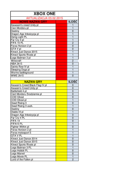 XBOX ONE - Orajt.com