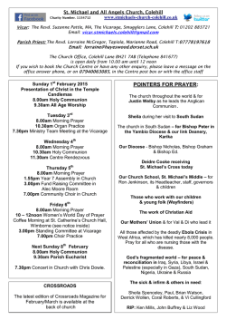 here - St Michael and All Angels Colehill