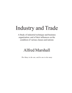 Industry and Trade